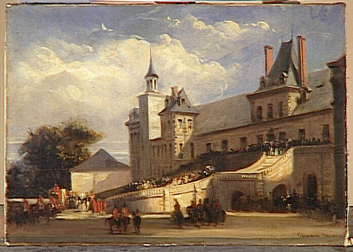 Réception de la Princesse Hélène de Mecklembourg à Fontainebleau_0