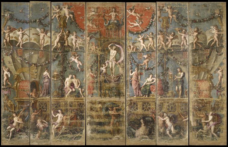 Le Triomphe de Vénus, Noël Coypel, 2e moitié 17e siècle, 1er quart 18e siècle