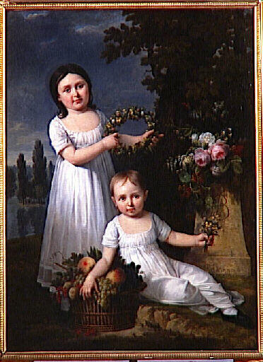 Les princesses Zénaïde et Charlotte, Robert Lefevre, 1805