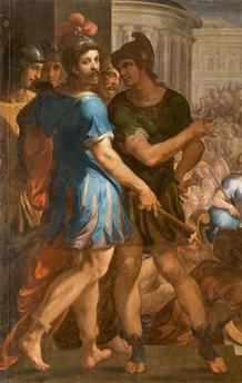Le cortège des Thessaliens et de Chariclée lors du sacrifice ; Triomphe de Diane_3