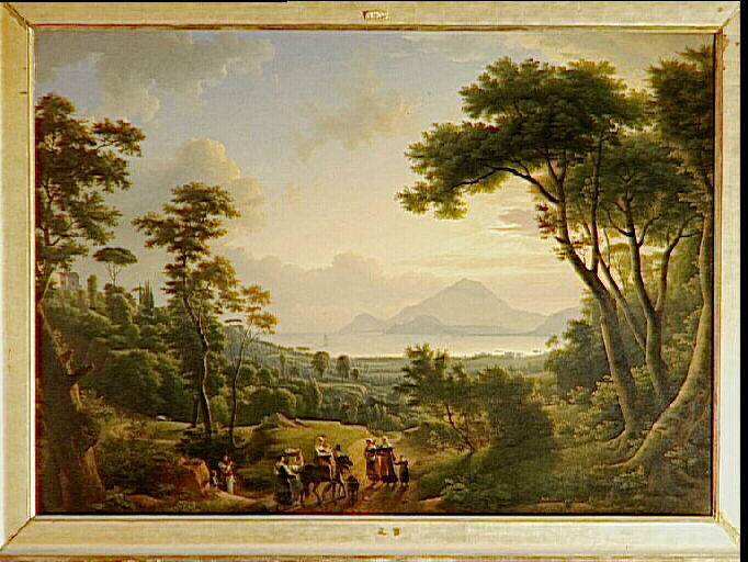 Vue prise de la côte du Pausilippe (Royaume de Naples)_0
