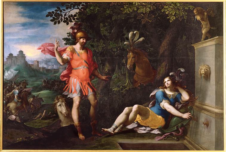 Tancrède et Clorinde à la fontaine_0