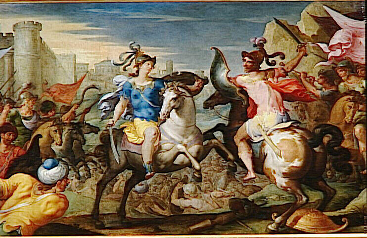 Le combat de Tancrède et Clorinde_1