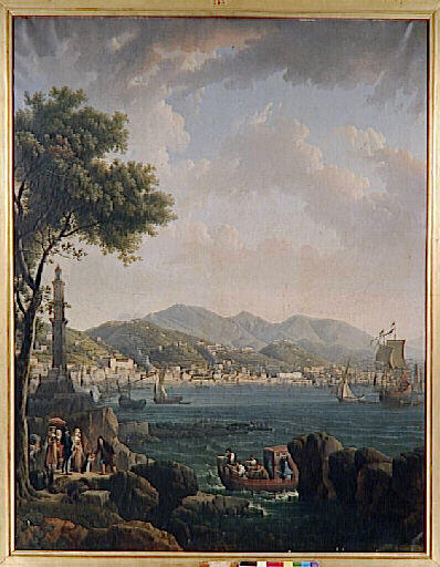 Vue de Gênes, prise du phare_0