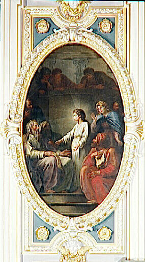 Jésus au milieu des docteurs, Nicolas René le jeune Jollain, 1781 vers