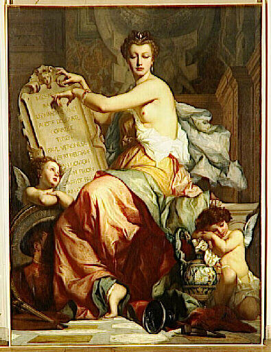 La Renaissance, figure allégorique, Charles Landelle, 1853
