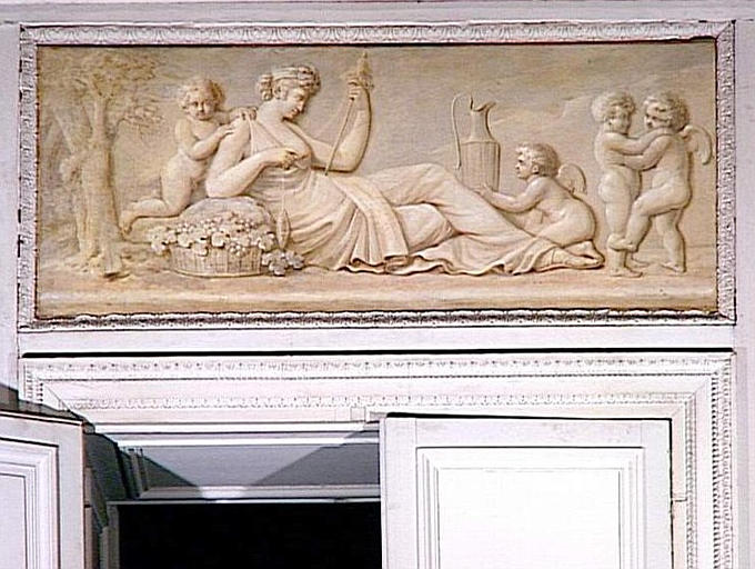 GRISAILLES (UNE FILEUSE ?), Pieter Joseph Sauvage, 4e quart 18e siècle
