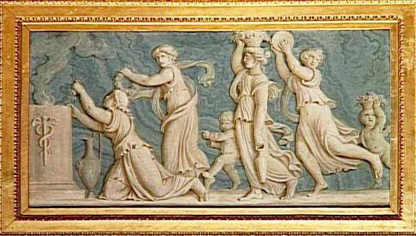 SACRIFICES A MERCURE 6, Pieter Joseph Sauvage, 4e quart 18e siècle