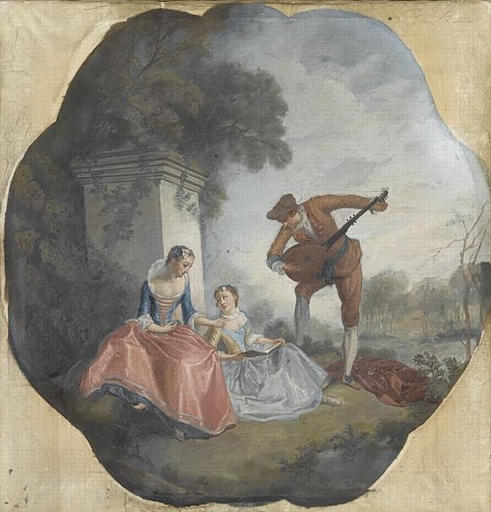 LA LEÇON DE MUSIQUE, Henri Stupfler, 4e quart 19e siècle