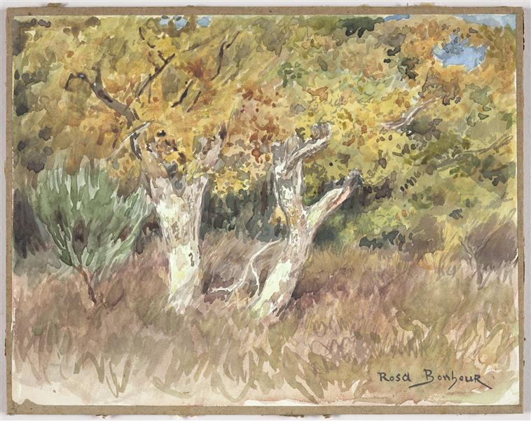L'automne en foret, Rosa Bonheur, 2e moitié 19e siècle
