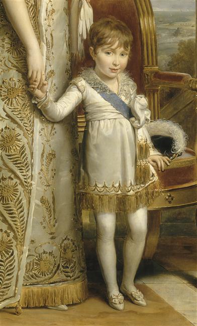 Portrait d'Hortense, reine de Hollande, avec le prince royal de Hollande (Napoléon-Louis, né en 1904)_2