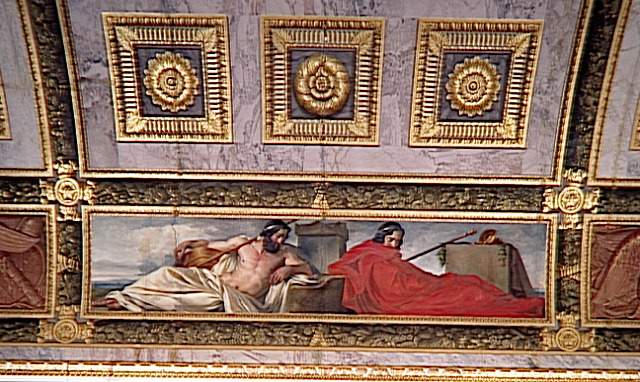 Agamemnon et Menelas déplorant le sort d'Iphigénie, Alexandre Denis Abel De Pujol, 1822 entre,1825 et