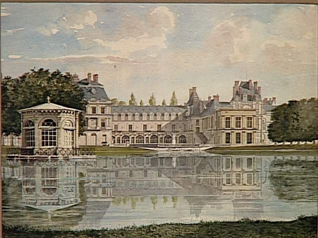 Vue de l'étang de Fontainebleau_0