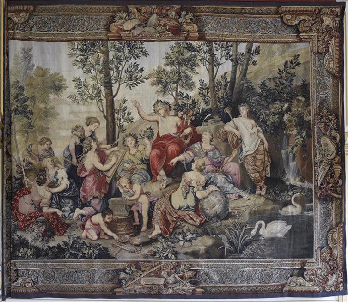 Le Parnasse : Apollon et les muses_0