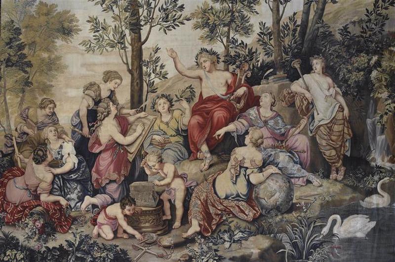 Le Parnasse : Apollon et les muses_1
