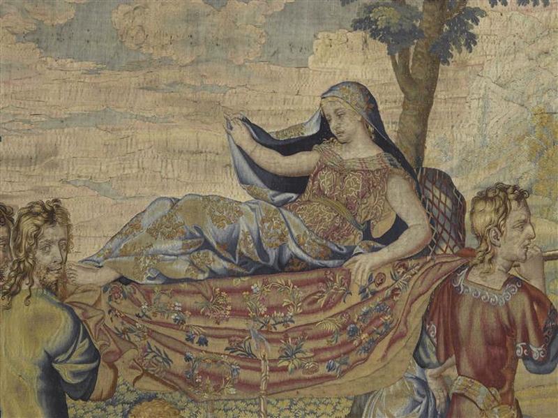 Histoire de Psyché : Psyché portée sur la montagne_2