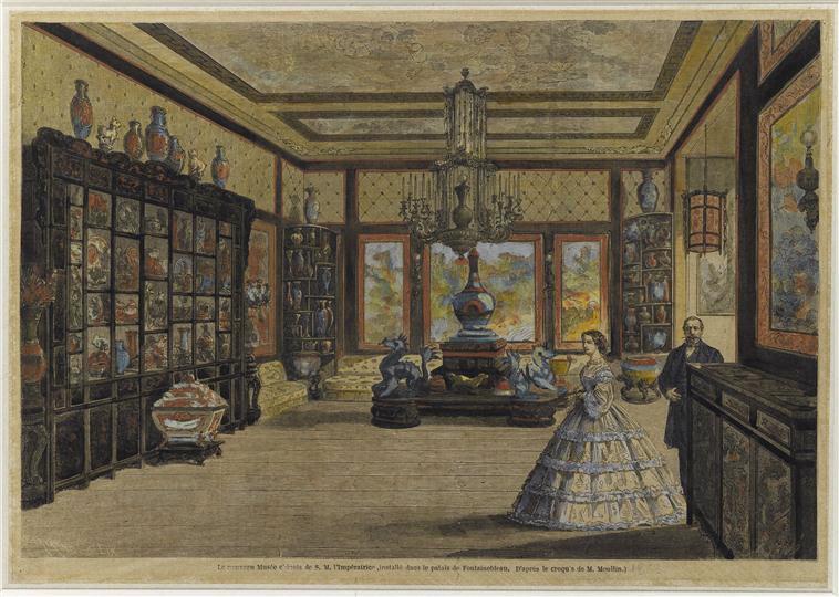 Le nouveau Musée chinois de S. M. l'Impératrice, Louis Moullin, 1863