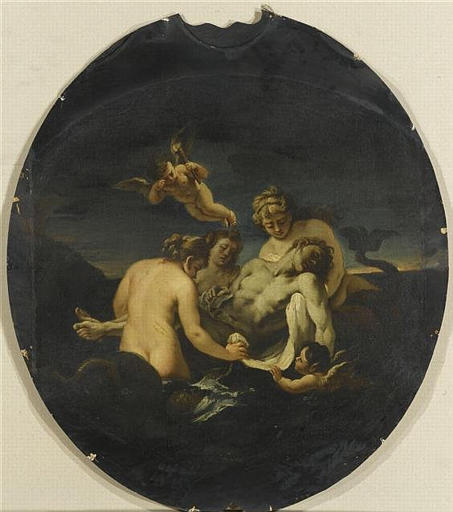 NEREIDES PORTANT UN CADAVRE D'HOMME, OU HERO ET LEANDRE_0