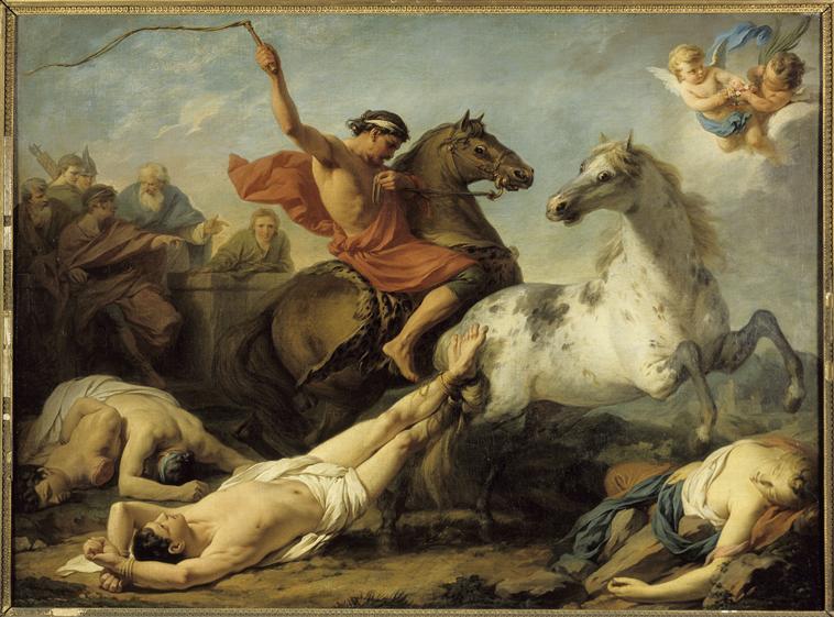 Le martyre de saint Hippolyte, Pierre Subleyras, 1730 entre,1735 et