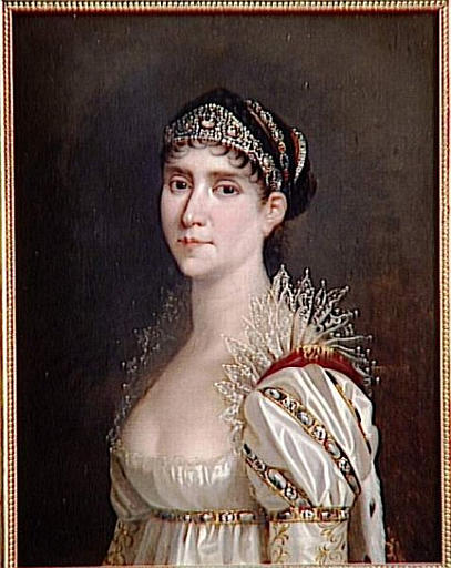L'Impératrice Joséphine en robe de cour à chérusques_0
