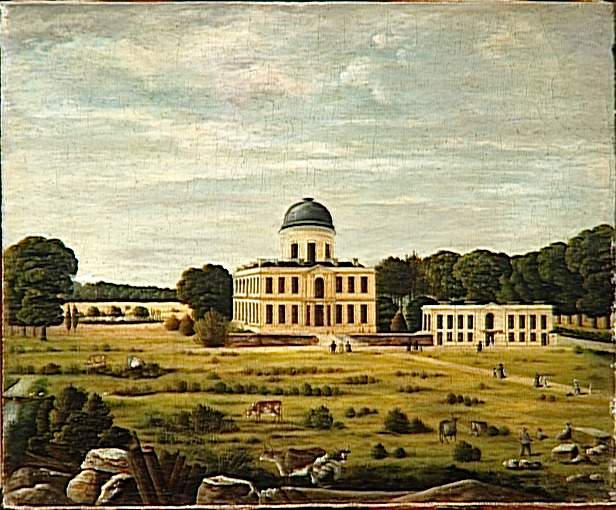 Vue du château de Navarre, où résida Joséphine au moment du mariage de Napoléon et Marie-Louise (1810). Le château fut détruit en 1834, 19e siècle
