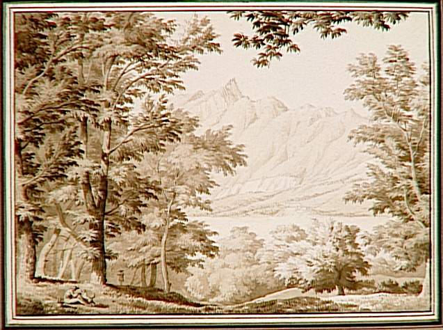 Vue d'une partie du lac du Bourget et de la Dent du Chat_0