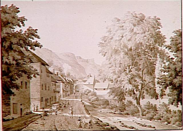 Entrée d'Aix par la route de Genève_0