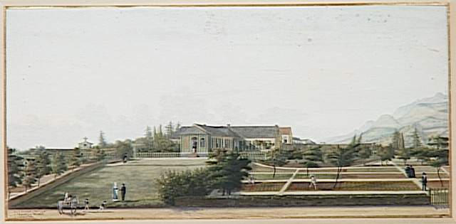 Vue de Longwood, offerte par Marchand à Napoléon Ier, le 1er janvier 1820_0