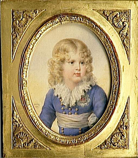 Napoléon-François-Joseph-Charles, prince de Parme, en habit bleu_0