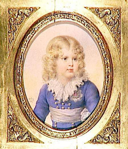 Napoléon-François-Joseph-Charles, prince de Parme, en habit bleu_1