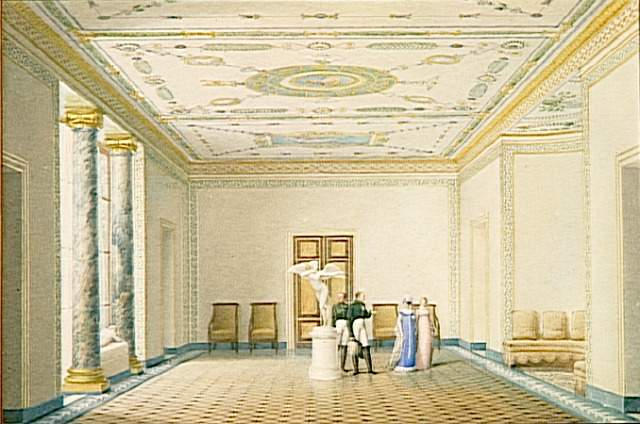 Vue du salon de stuc dans l'intérieur de la serre_0