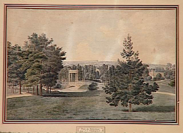 Vue du parc de Malmaison_0