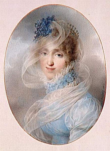 Portrait de la Reine Hortense, faisant partie du carnet de romances personnel de la reine Hortense_0