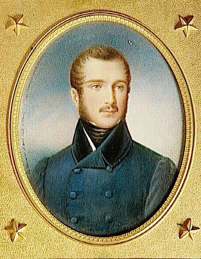 Portrait posthume du Prince Napoléon-Louis Bonaparte (1804-1831), second fils de Louis et Hortense Bonaparte_0