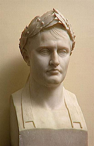 Buste de Napoléon Ier lauré, en Hermès_1
