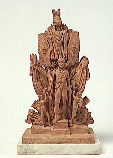 Projet de monument au Premier Consul pour la Place Bonaparte à Lyon, Joseph Chinard, 4e quart 18e siècle, 1er quart 19e siècle
