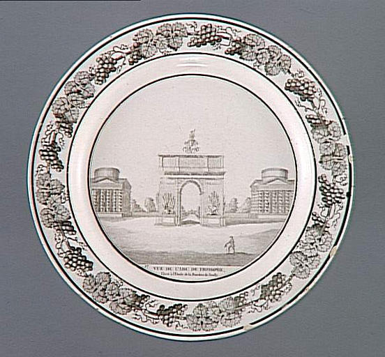 Vue de l'arc de triomphe élevé à l'Etoile_0