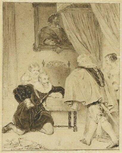 Henri IV et l'ambassadeur d'Espagne_0