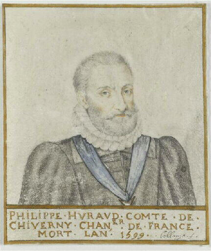 Philippe Hurault, comte de Cheverny, Henri Bellange, 1628 vers