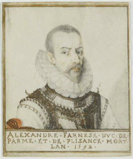 Alexandre Farnèse, duc de Parme et de Plaisance, Henri Bellange, 1628 vers