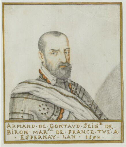 Armand de Gontaut, baron de Biron, Henri Bellange, 1628 vers
