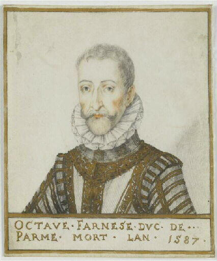 Octave Farnèse, duc de Parme, Henri Bellange, 1628 vers