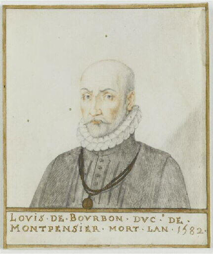 Louis de Bourbon, duc de Monpensier, Henri Bellange, 1628 vers
