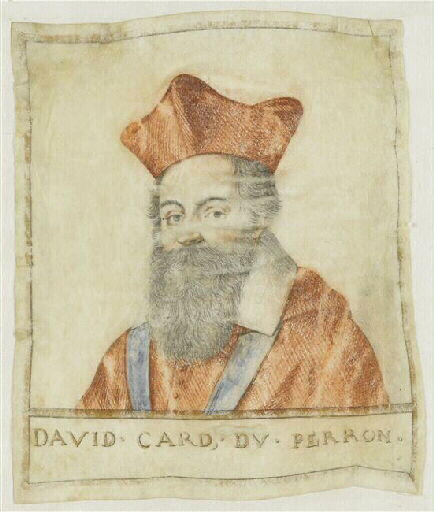 Jacques Davy, cardinal du Perron, Henri Bellange, 1628 vers