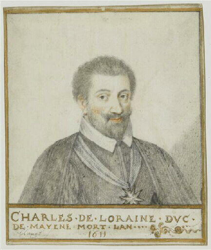 Charles de Lorraine, duc de Mayenne, Henri Bellange, 1628 vers