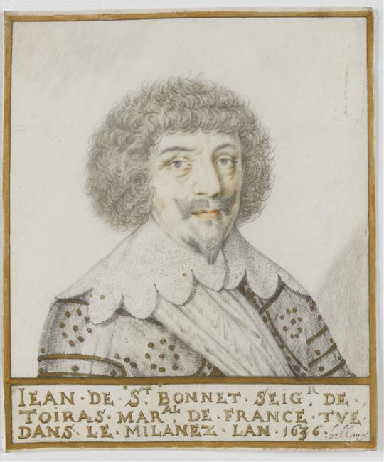 Jean de Saint-Bonnet, seigneur de Toiras, Henri Bellange, 1637