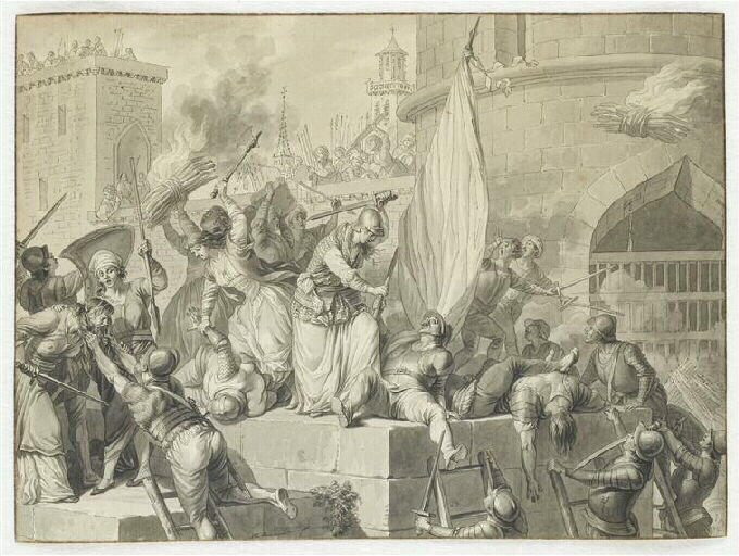 Le Siège de Beauvais (Les tableaux des français de 1789-1790)_0