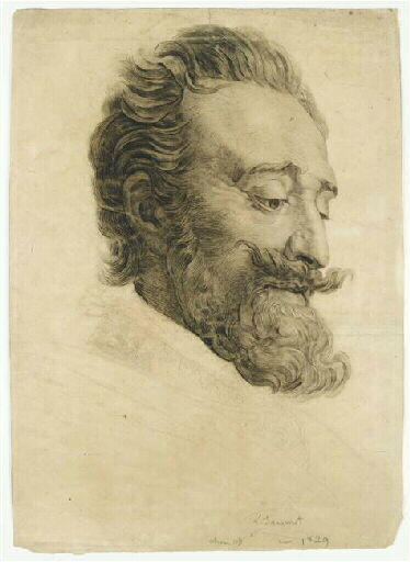 Henri IV en buste. Frontisp de l'Avant-Victorieux_0