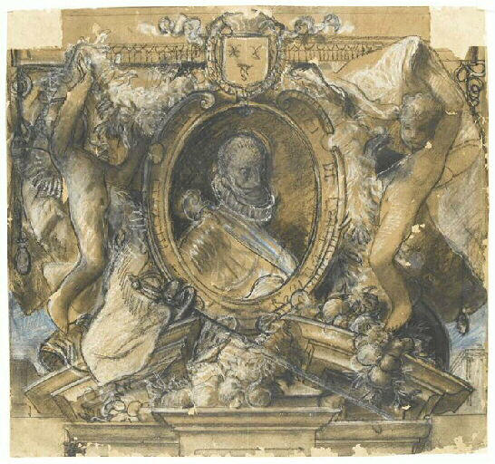 Henri IV en buste dans un médaillon_0