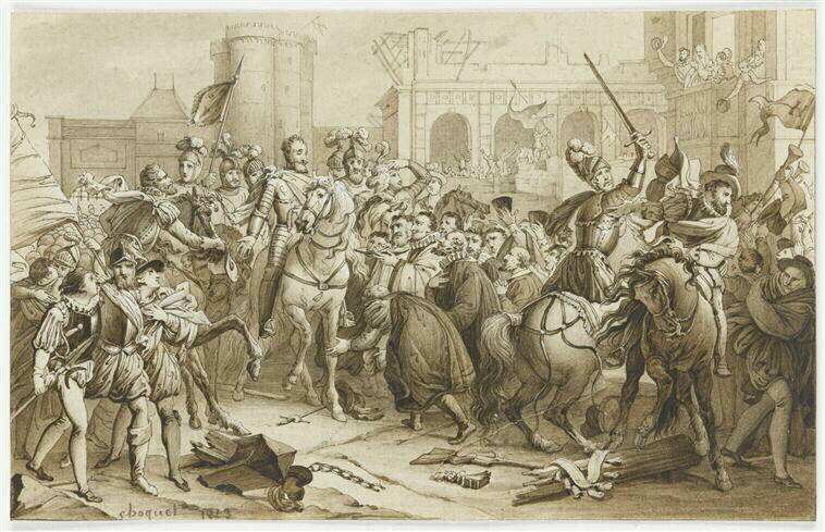 Entrée d'Henri IV dans Paris d'après le baron Gérard_0